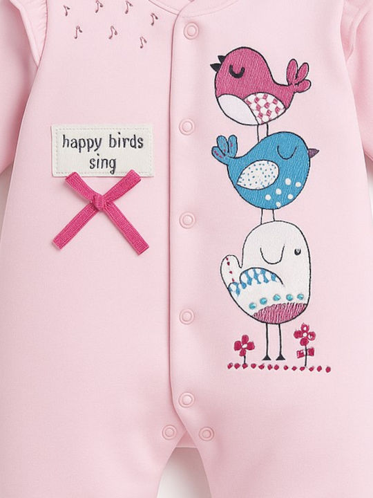 Beboulino Baby-Strampler Rosa