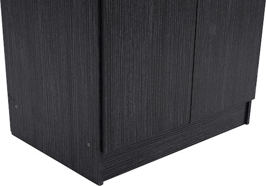 Suport pentru pantofi DAYANNA cu 7 Rafturi Neagră L60xW43xH180.5cm