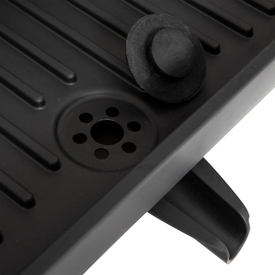 5Five Plastic Black Sink Strainer 52.5x41.2x17cm