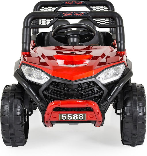 Bo Fast Utv Buggy Două Locuri Cu Telecomandă 12 Volți Roșu Pentru 3+ Ani