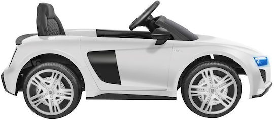 Audi R8 Spyder One-Seater with Remote Control Licensed 12 Volt White for 3+ Years