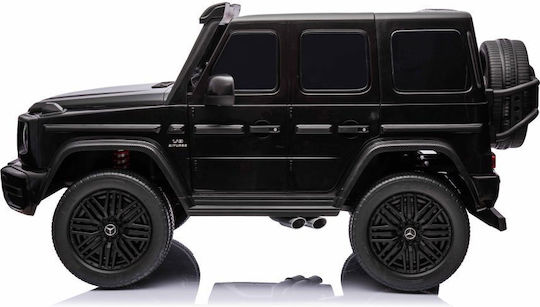 Kinder Auto Doppelsitzer mit Fernbedienung Lizensiert Bo Mercedes-benz G63 4×4 24 Volt Schwarz