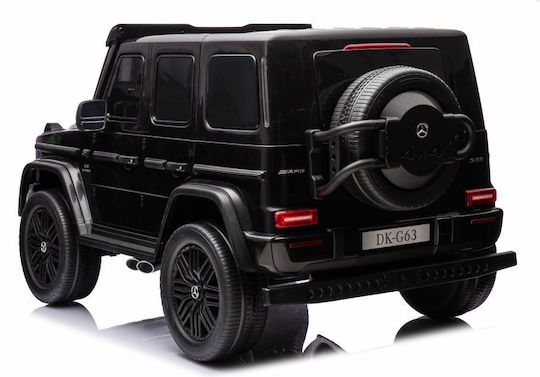 Kinder Auto Doppelsitzer mit Fernbedienung Lizensiert Bo Mercedes-benz G63 4×4 24 Volt Schwarz