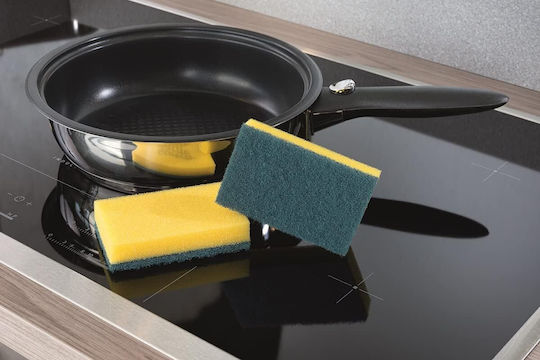 Scotch Brite Νο72 Σετ Σφουγγάρια Πιάτων Κίτρινα 6τμχ