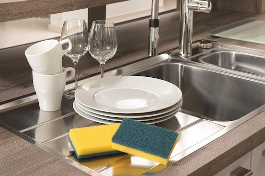 Scotch Brite Νο72 Σετ Σφουγγάρια Πιάτων Κίτρινα 6τμχ