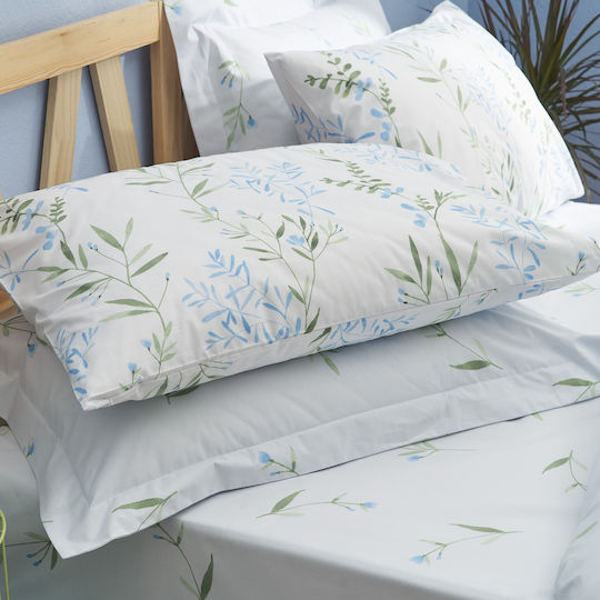 Charalambidis Textiles Плик за Завивка Единичен 160x240 Зюмбюл Синьо