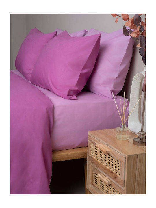 Sunshine Duvet Cover Queen 230x250 Menta 201 Purple