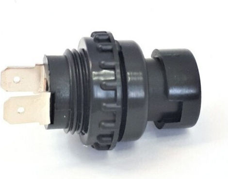 Plastic Black Button