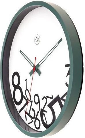 Nextime Ρολόι Τοίχου Πλαστικό Πράσινο Ø30cm