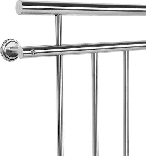 French Balcony Railing Stainless Steel 90 X 128 Cm