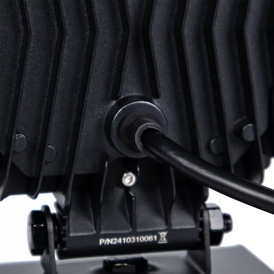 Led Τετράγωνος Προβολέας Εργασίας Λευκό 12v24v Spider