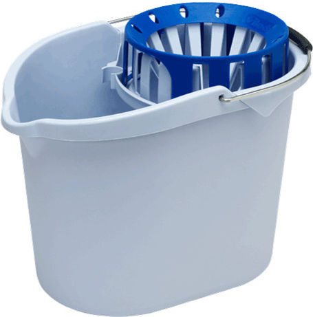 Vileda Mop Bucket Plastic Professional Capacity 13lt Gray