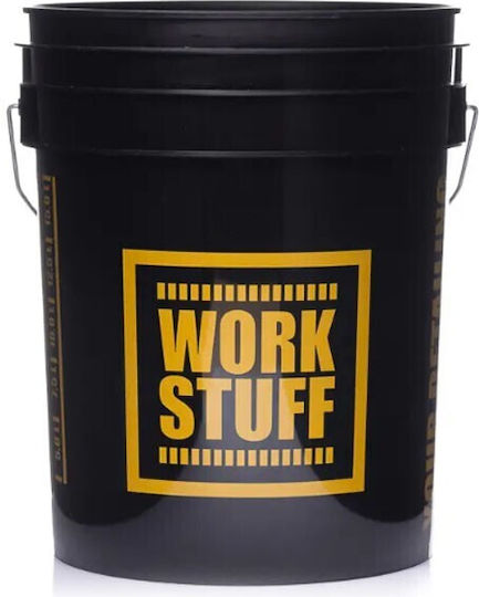 Work Stuff Mop Bucket Plastic Capacity 20lt Black