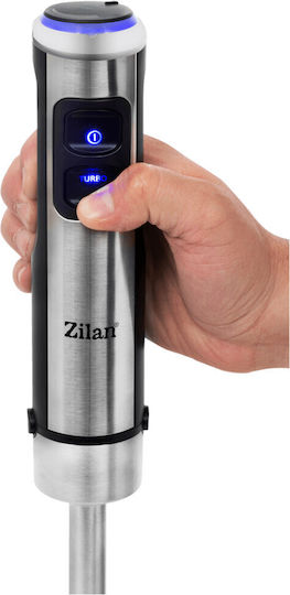 Zilan Hand Blender with Stainless Steel Rod 850W Silver