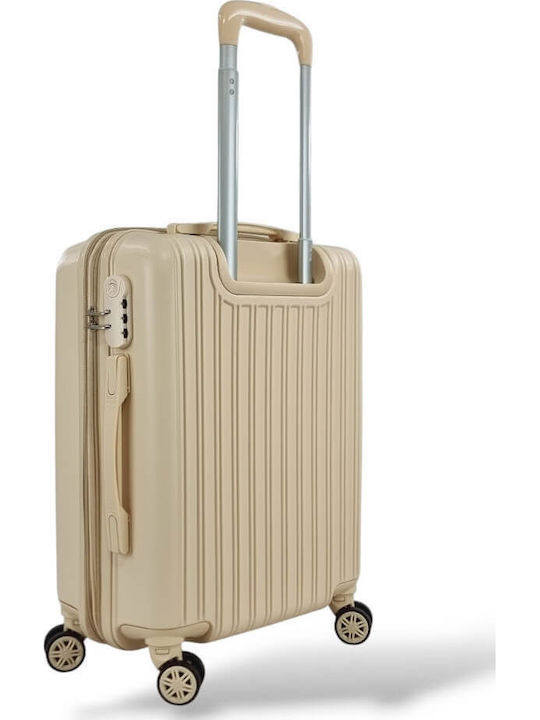 Playful Bags Reisekoffer Hartschalen Beige Maximalhöhe 55cm mit 4 Räder Set 2Stück