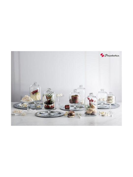 Espiel Φοντανιέρα Γυάλινη Midi Patisserie με Καπάκι και Πόδι 15.3x15.3x32.9cm Διάφανη Espiel Φοντανιέρα Γυάλινη Midi Patisserie με Καπάκι και Πόδι 15.3x15.3x32.9cm Διάφανη