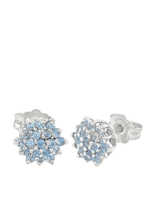 Xryseio Earrings made of Gold 18K with Stones