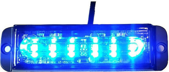 Led Strobo 12v-24v 6 Smd Blaue