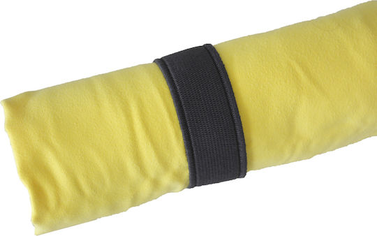 Viopros Microfiber Face Towel Yellow 90x50cm