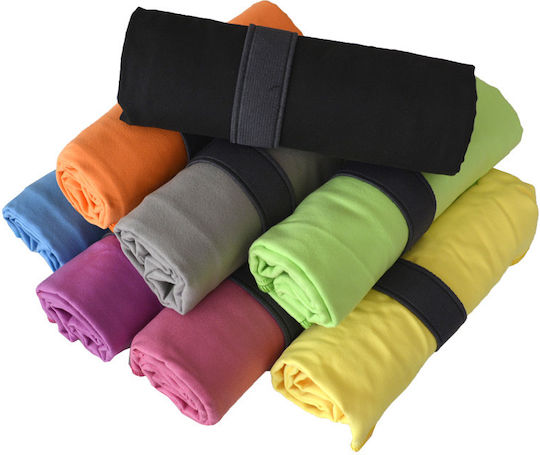 Viopros Microfiber Face Towel Green 90x50cm