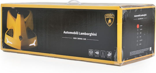 Lamborghini Swing Car Αυτοκινητάκι Ride On Μαύρο