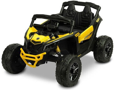 Maverick Buggy Doppelsitzer mit Fernbedienung 24 Volt Gelb für 3+ Jahre