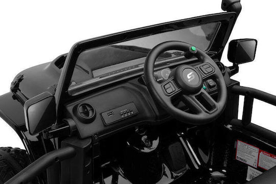 Ringo Buggy Διθέσιο με Τηλεκοντρόλ Τύπου 12 Volt Μαύρο για 3+ Ετών