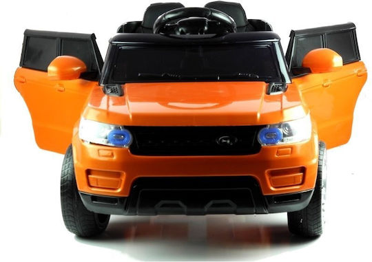 Lean Toys Kinderfahrzeuge Doppelsitzer Elektrisch Mit Fernbedienung 6 Volt Orange Für 3+ Jahre