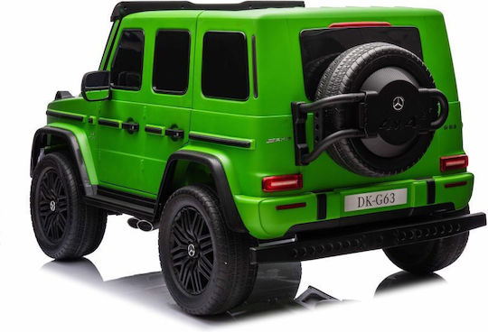 Bo Mercedes-benz G63 4×4 Două Locuri Cu Telecomandă Licențiat 24 Volt Verde Pentru 3+ Ani