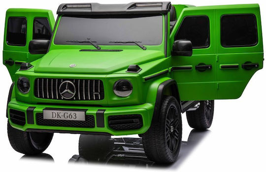 Bo Mercedes-benz G63 4×4 Două Locuri Cu Telecomandă Licențiat 24 Volt Verde Pentru 3+ Ani