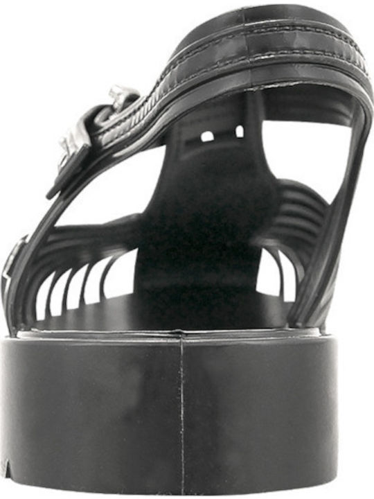 Sandale casual damă în Culoare Negru