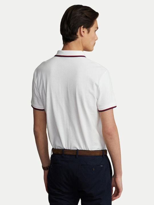 Polo Short Sleeve White Blouse