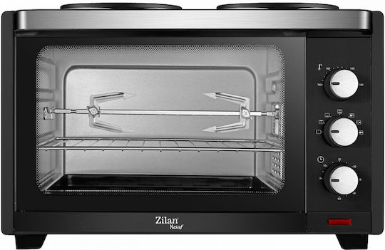 Zilan Cuptor electric 28lt Fara arzatoare Negru