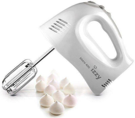 Izzy M1105 Bistro Hand Mixer 400W White