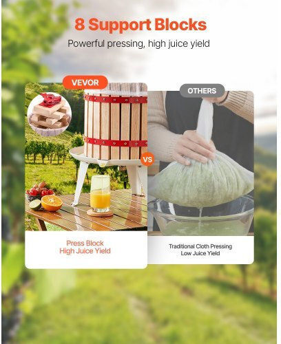 Vevor Manual Grape Press 6lt GJYZJLSSM6LB7BMXAV0
