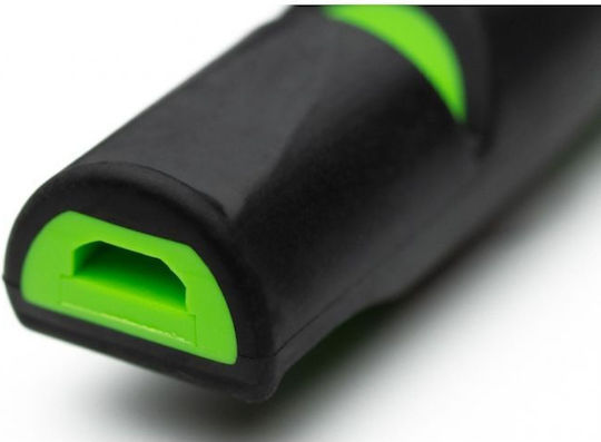 Σφυριχτρα Acme Alpha 210.5 Μονοτονική-2 Black On Day Glow Green