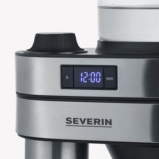 Severin Cafe Caprice Програмируема Филтър кафе машина 1580W Inox / Black Matt