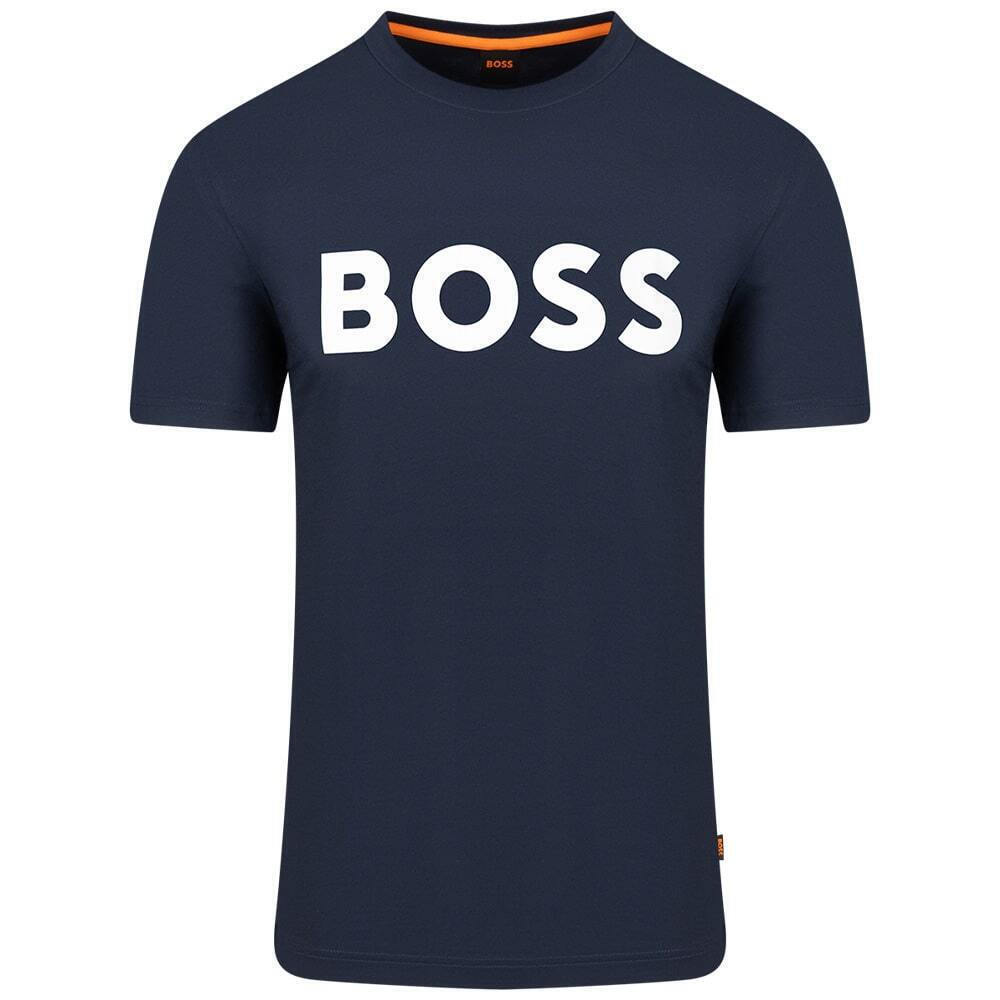 Tシャツ・カットソー BOSS Men T-shirt Blue 50481923 404 Hugo Boss T-shirt Navy Blue 50481923-404 | Skroutz.mt