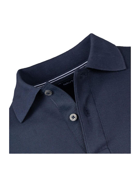Polo Long Sleeve Blouse Dark Blue