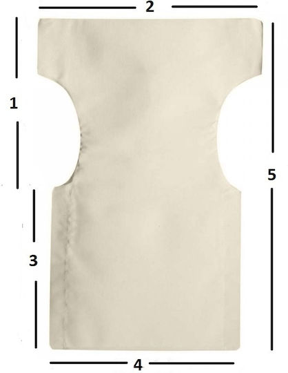 Lianos Noa3 Director Chair Cover Ecru