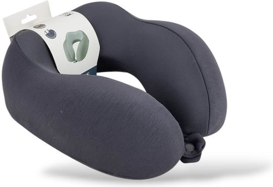Forecast Memory Foam Travel Pillow 28x26x12cm Gray