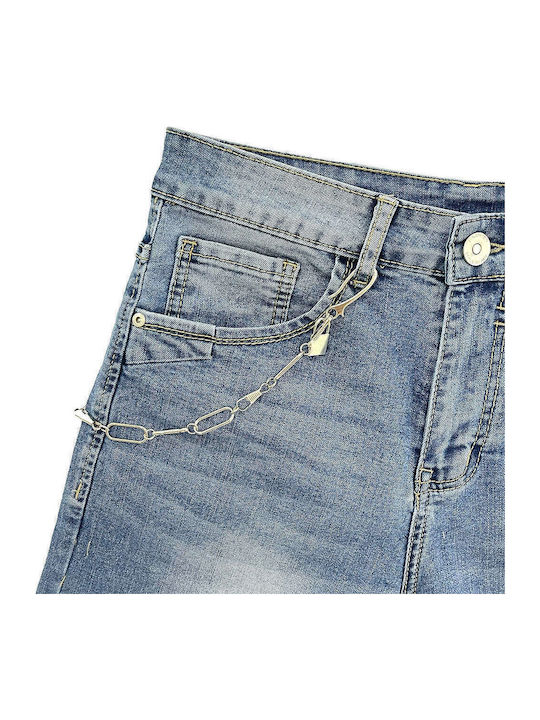 Herrenshorts Jeans Blue