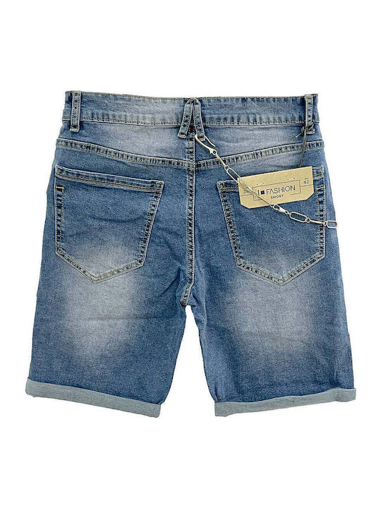Herrenshorts Jeans Blue