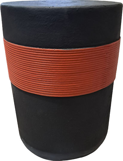 Βοηθητικό Τραπεζάκι Belt Μαύρο Καφέ