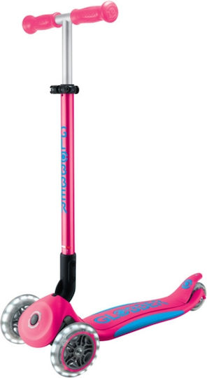 Globber Kids Scooter Elite 3-Wheel for 3+ Years Fuchsia