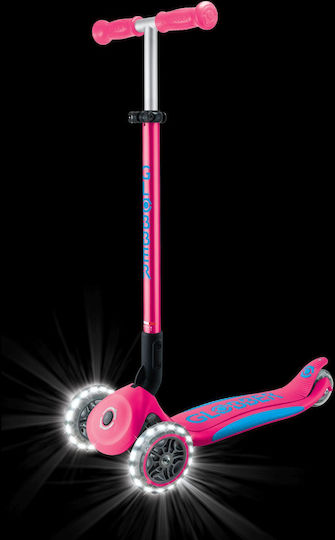 Globber Kids Scooter Elite 3-Wheel for 3+ Years Fuchsia
