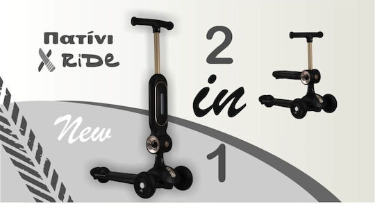 Bebe Stars Kinderroller X-Ride 3-Rad für 12 Monate Schwarz