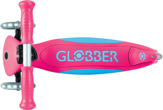 Globber Kids Scooter Elite 3-Wheel for 3+ Years Fuchsia