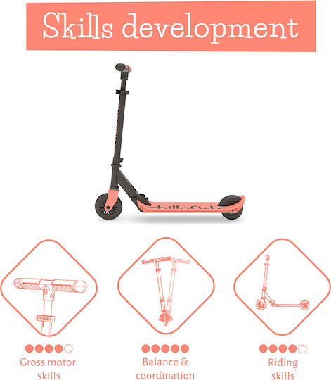 Chillafish Kids Scooter Flexxi 2-Wheel for 5+ Years Flamingo