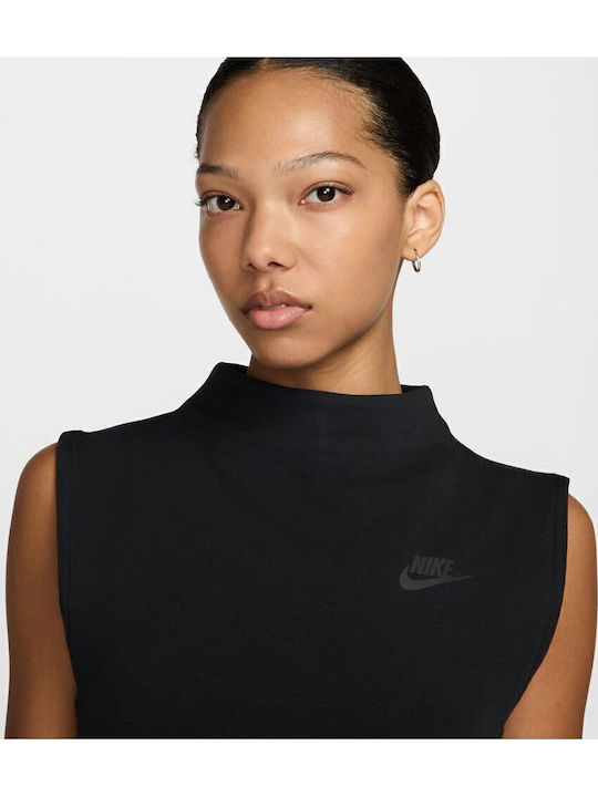 Sportswear Midi Φόρεμα Μαύρο